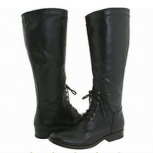 Frye Melissa Tall Riding Lace-Up Boots